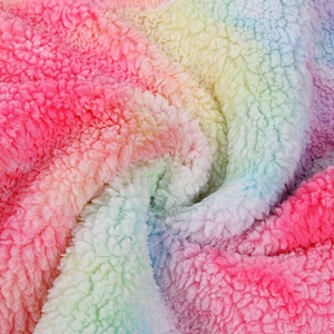 Wholesale Multicolor Sherpa coat Adult & Kids Quarter Zip Sherpa Fleece Pullover Pink