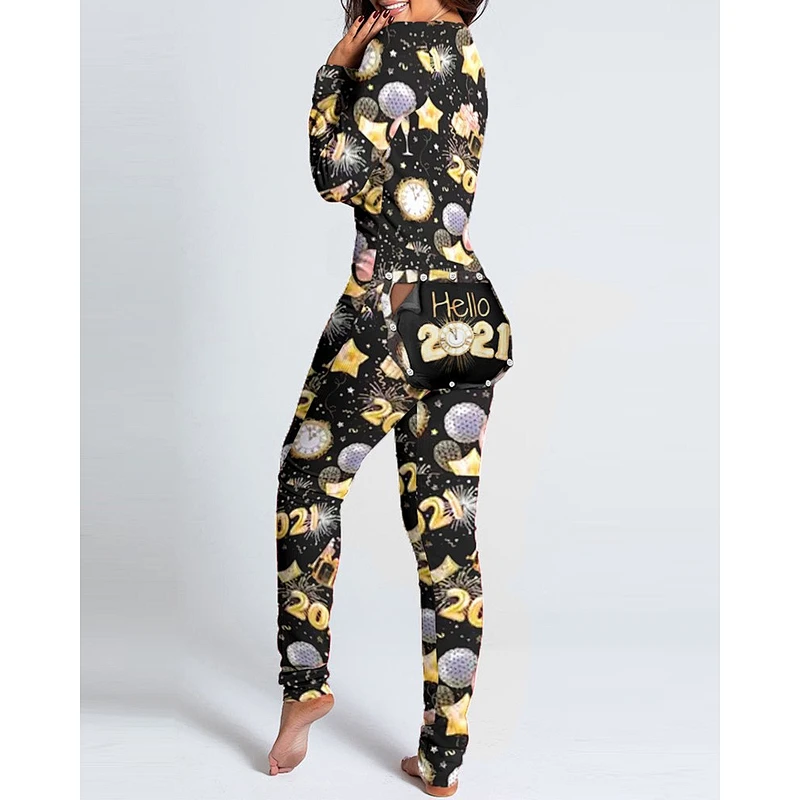 2021Amazon onesie pajamas autumn and winter new flannel adult pajamas long-sleeved cartoon pajamas