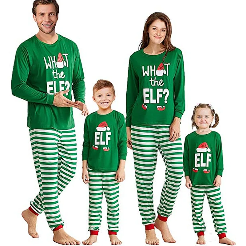 2021 New Christmas Pajamas for Family Set Family Christmas pjs Matching Sets