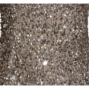2021 New Arrival Long Sleeve Sequin Cocktail Dress In Lead  Party Dress Club Dress
