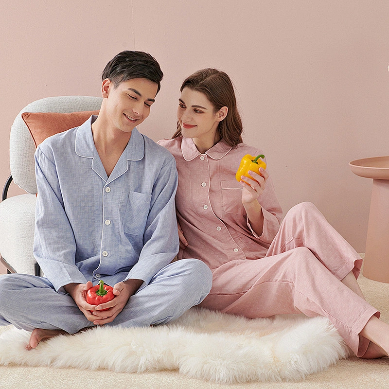2021 Amason Bamboo pajamas couples pajamas set casual wear