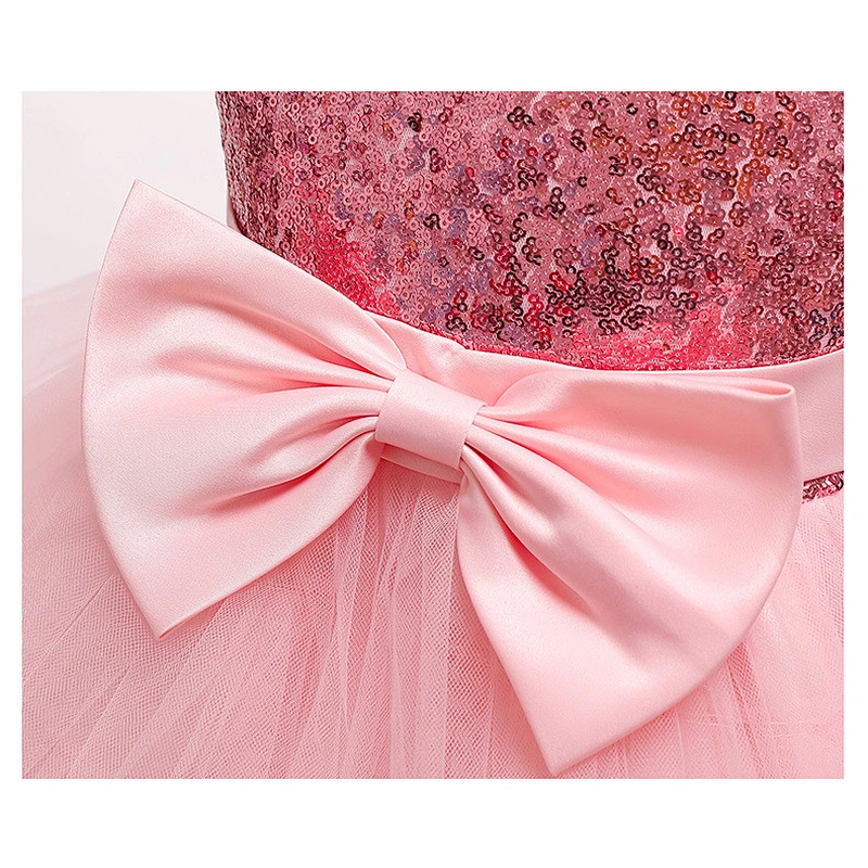 Wholesale Tutu Dress Lace Tulle Sequin Pageant Wedding Puffy Bow Girls Party Dresses