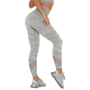Custom New Camo Seamless leggings fitness hip lifting fast drying pants breathable sexy sportswear