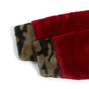 Winter Warm Womens Leopard Printing Faux Fur Teddy Coat Button Up Collar Sherpa Fleece Pullover