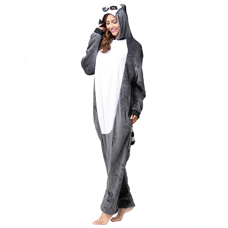 2021 new arrival  flannel adult cartoon pajamas manufacturers wholesale
