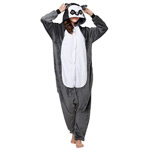 2021 new arrival  flannel adult cartoon pajamas manufacturers wholesale