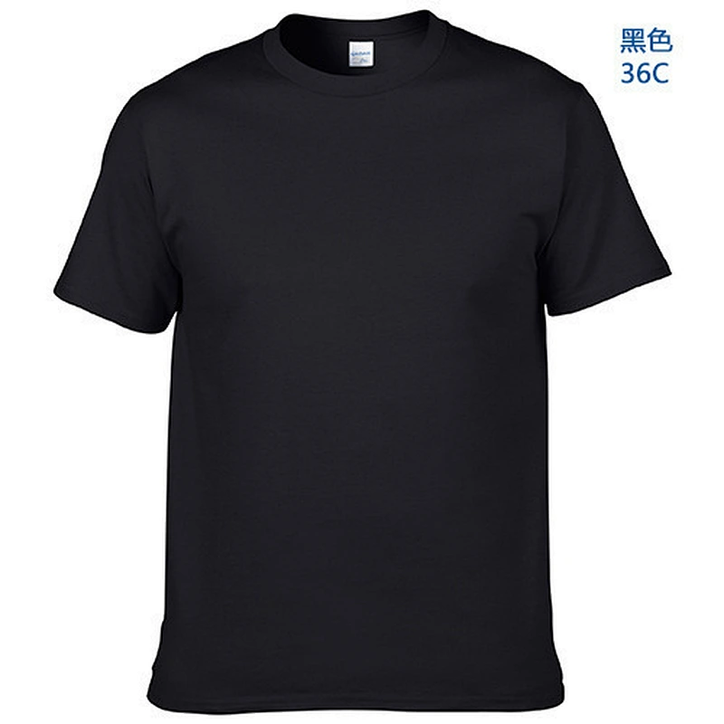 2021pure cotton round neck short-sleeved T shirt custom printed LOGO embroidered advertising shirt
