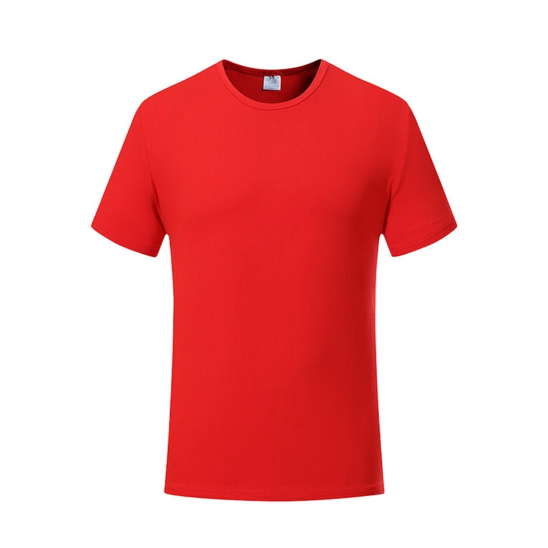 2021 New modal cotton T shirt custom solid color enterprise team shirt advertising shirt printed embroidered LOGO