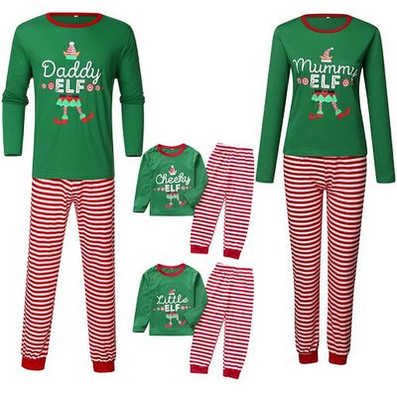 2021 Amazon  Family pajamas Christmas casual wear