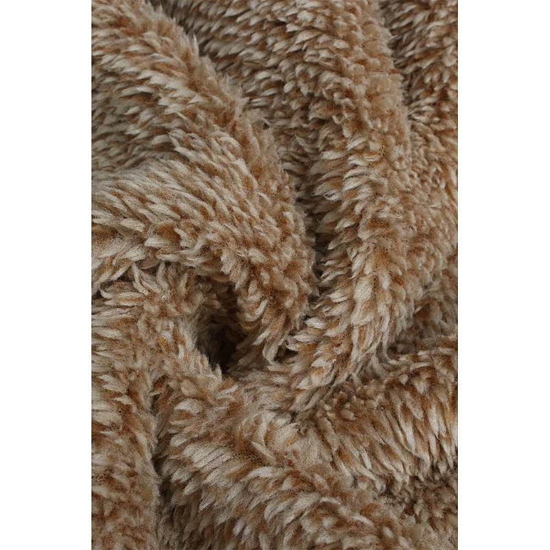 Amazon Hot Womens Fuzzy Lapel Plus Size Full Zipper Sherpa Fleece Hoodies Pullover with front pocket
