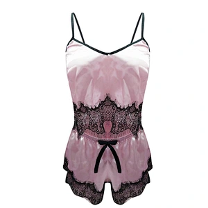 2021 Amazon pajamas set sexy lingerie sexy lace onesie pyjamas