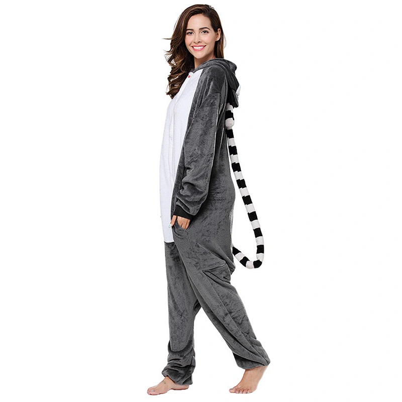 2021 new arrival  flannel adult cartoon pajamas manufacturers wholesale