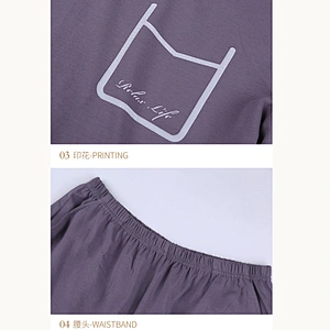 2021 new summer men pajamas bamboo pajamas  casual wear short 2 piece
