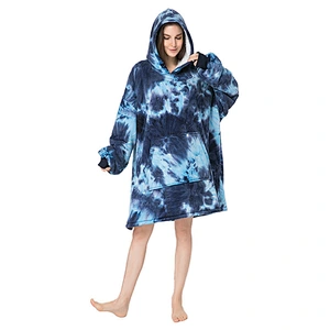 2021Amason Women onesie pajamas new arrival TV blanket outdoor function cotton pajamas TV jacket