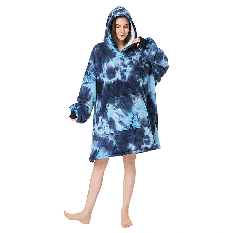 2021Amason Women onesie pajamas new arrival TV blanket outdoor function cotton pajamas TV jacket