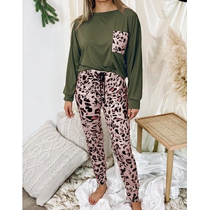 2021Amazon  leopard print  pants casual wear autumn winter