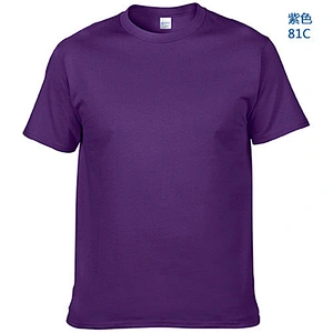 2021pure cotton round neck short-sleeved T shirt custom printed LOGO embroidered advertising shirt
