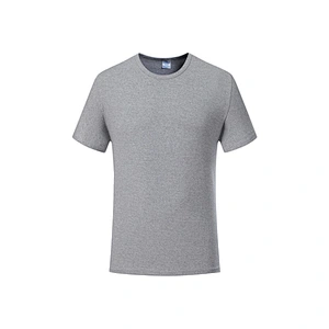 2021 New modal cotton T shirt custom solid color enterprise team shirt advertising shirt printed embroidered LOGO