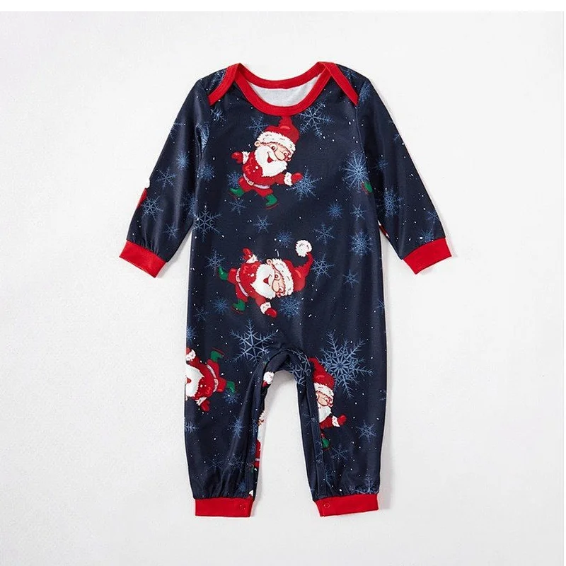 2021 Christmas Family Pajamas set casual wear two-piece