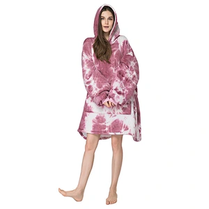 2021Amason Women onesie pajamas new arrival TV blanket outdoor function cotton pajamas TV jacket