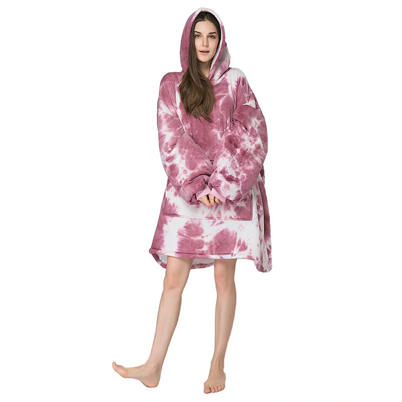 2021Amason Women onesie pajamas new arrival TV blanket outdoor function cotton pajamas TV jacket
