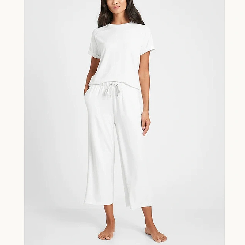 Factory price OEM/ODM Baby Terry  Cropped Lounge Pant