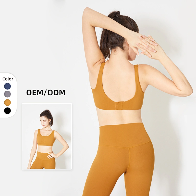 Lily Fashion 2021 Custom Shock Womens Running Vest Sports Bra High Impact Sports Bra Yoga Top Gym Sports Bra