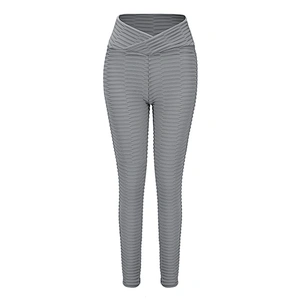 Fashion Custom High Waist Yoga Pants Sports Plus Size Leggings Bubble net yoga fast dry  Yoga legging
