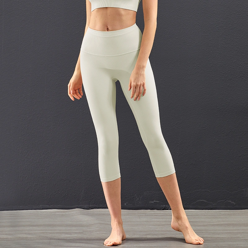 Lily Fashion Wholesale Women Leggings Sexy Yoga Pants Butt Lifting Jogger Leggings  Fitness Running Capris