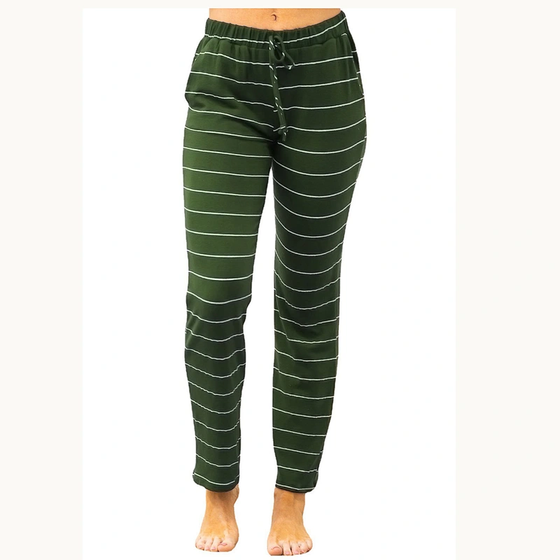 New Arrival High Quality Sweat Pants Comfortable Joggers Women Track Pants Lounge Long Pants Striped Slacks