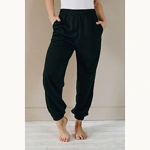New Arrive Fashion Winter Women High Waist Joggers Sweatpants Sport Stacked Pants Jogger Lounge Pants
