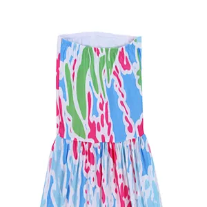 Women Stylish Vintage Liily Pulitzer Off-Shoulder Dress