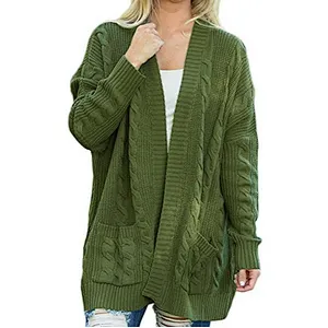 Newest Design Casual  Fashionable Cardigan Knit