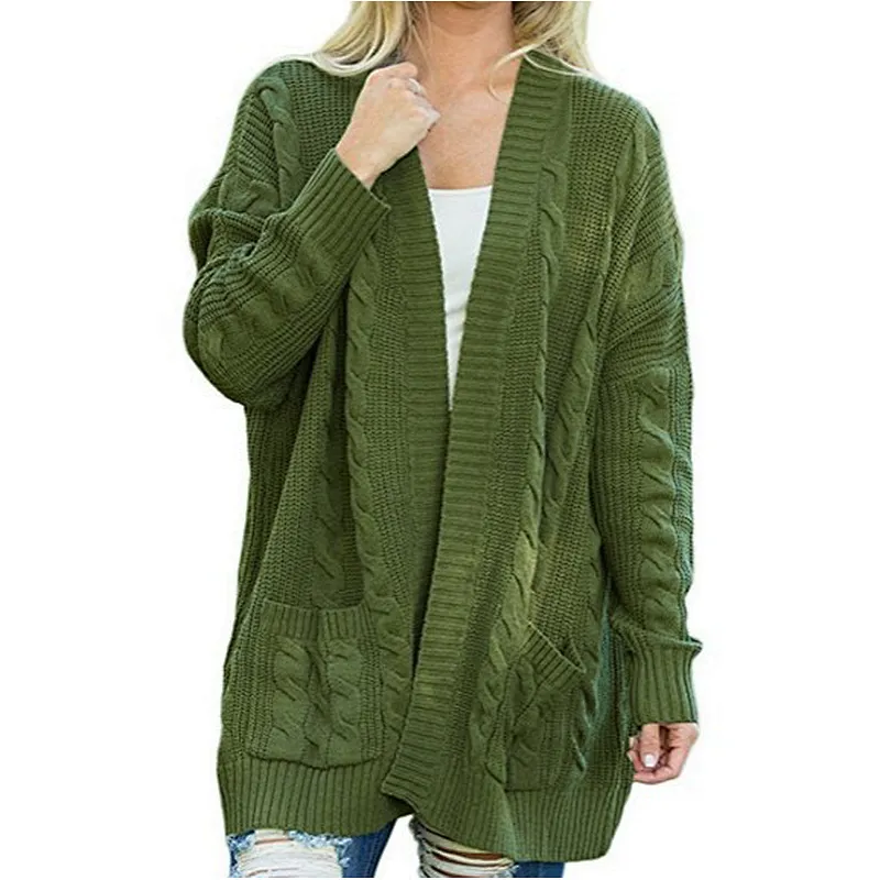 Newest Design Casual  Fashionable Cardigan Knit