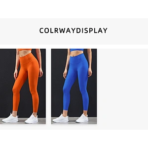 Lily Fashion New Arrival Woman Hight Waist Yoga Sport Pants 7/8 Workout Leggings Naked Feeling Sports Jogger Pants