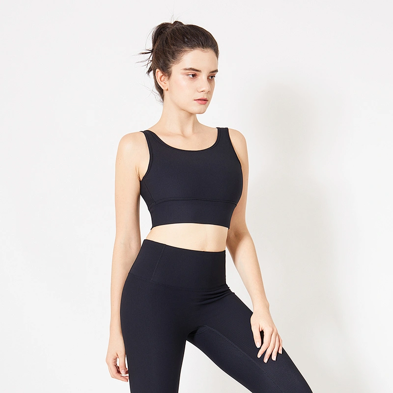 Lily Fashion Manufactory Wholesale lastest Women push up cons breathable yoga tank top pros impact sports bra