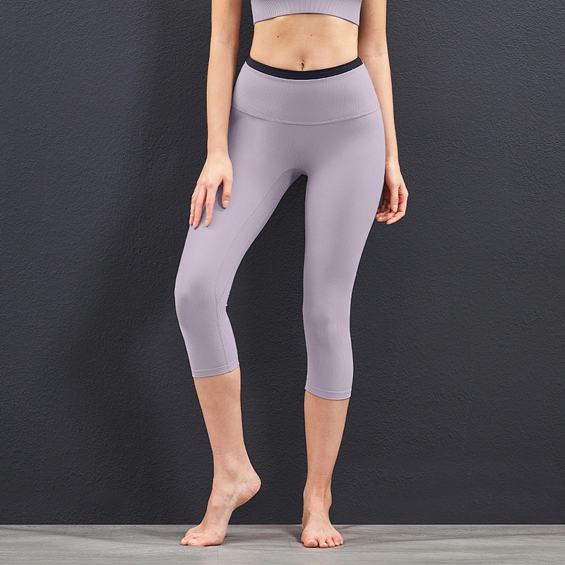 Lily Fashion Wholesale Women Leggings Sexy Yoga Pants Butt Lifting Jogger Leggings  Fitness Running Capris