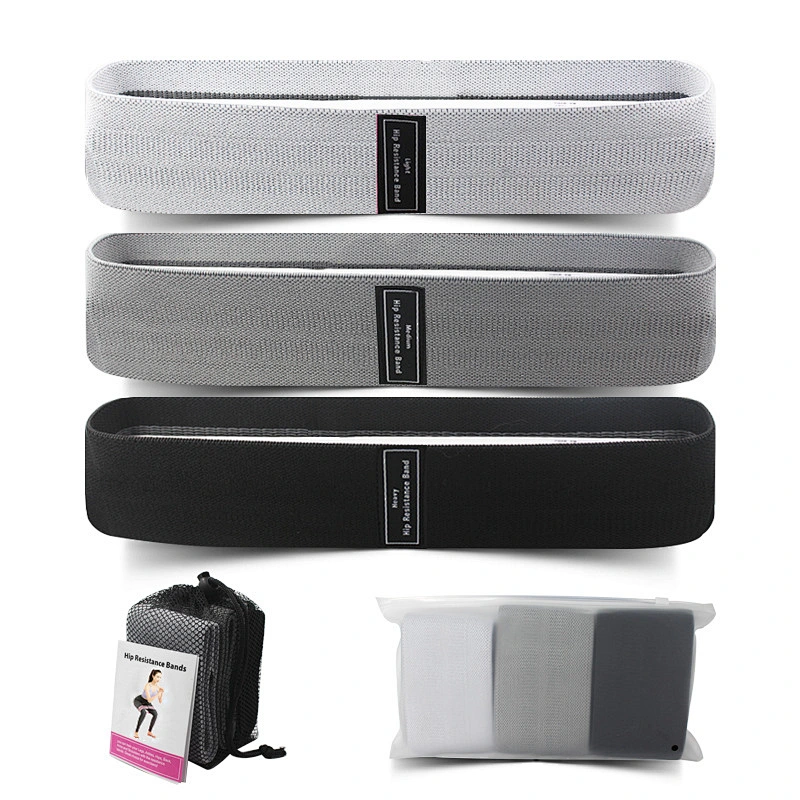 Pull up 3pcs Resistance Bands for Legs and Butt Exercise Fitness Yoga Bands Customized Logo Packing