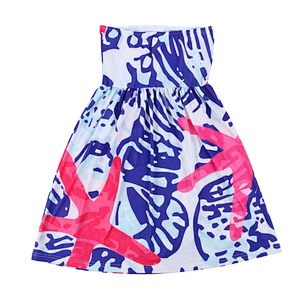Women Stylish Vintage Liily Pulitzer Off-Shoulder Dress