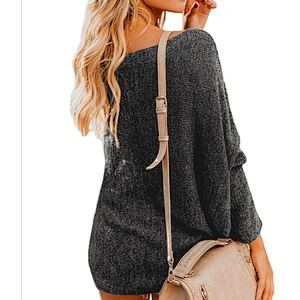 High Quality Comfortable Sexy Batwing Sleeve Knitwear