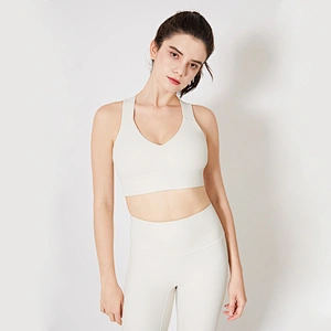 Lily New High Impact Sports Bra Recoverable Yoga Bra Naked Feeling Compression Sports Bras