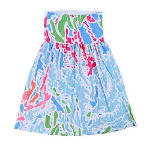 Women Stylish Vintage Liily Pulitzer Off-Shoulder Dress