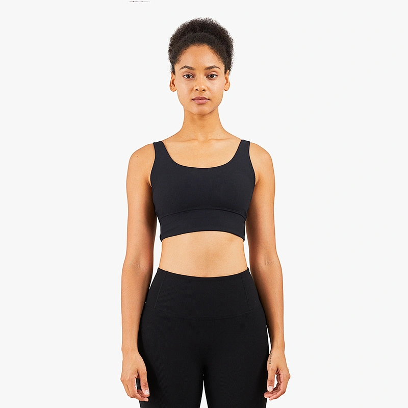 Lily Fashion Wholesale New colorful nylon yoga bra Light ivory Cross white yoga bra strappy gym sports bra yoga vest
