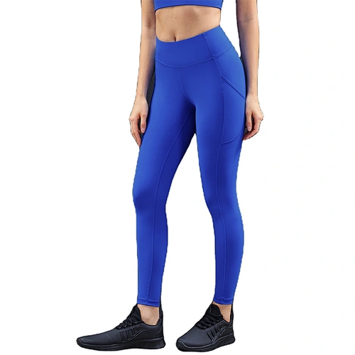 Lily Fashion New Arrival  Women Workout Track Yoga Pants High Waist Sport Leggings Pocket Tummy Control Jogger Pants