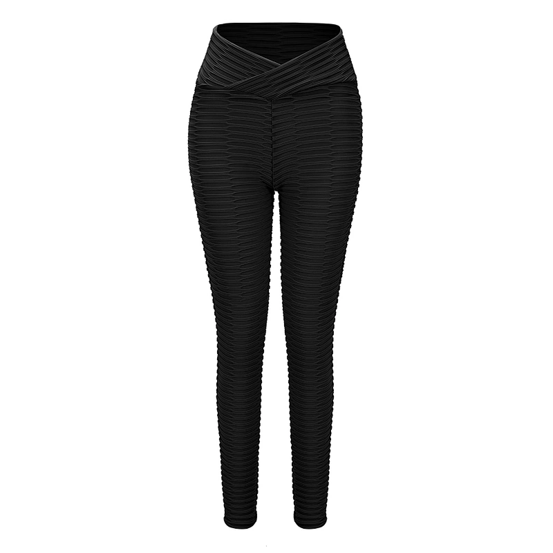 Fashion Custom High Waist Yoga Pants Sports Plus Size Leggings Bubble net yoga fast dry  Yoga legging