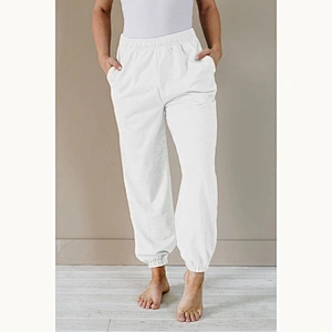 New Arrive Fashion Winter Women High Waist Joggers Sweatpants Sport Stacked Pants Jogger Lounge Pants