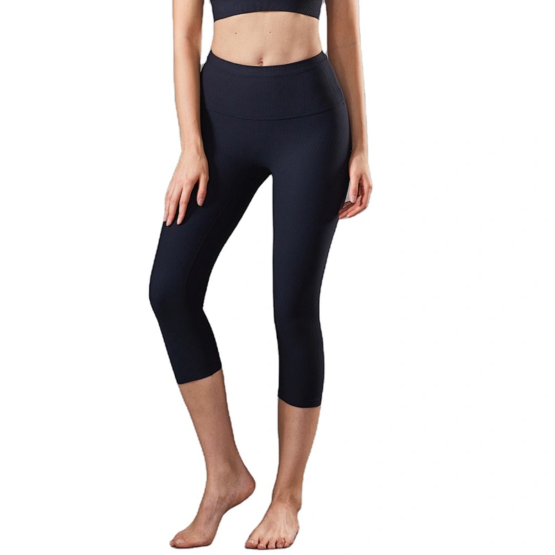 Lily Fashion Wholesale Women Leggings Sexy Yoga Pants Butt Lifting Jogger Leggings  Fitness Running Capris