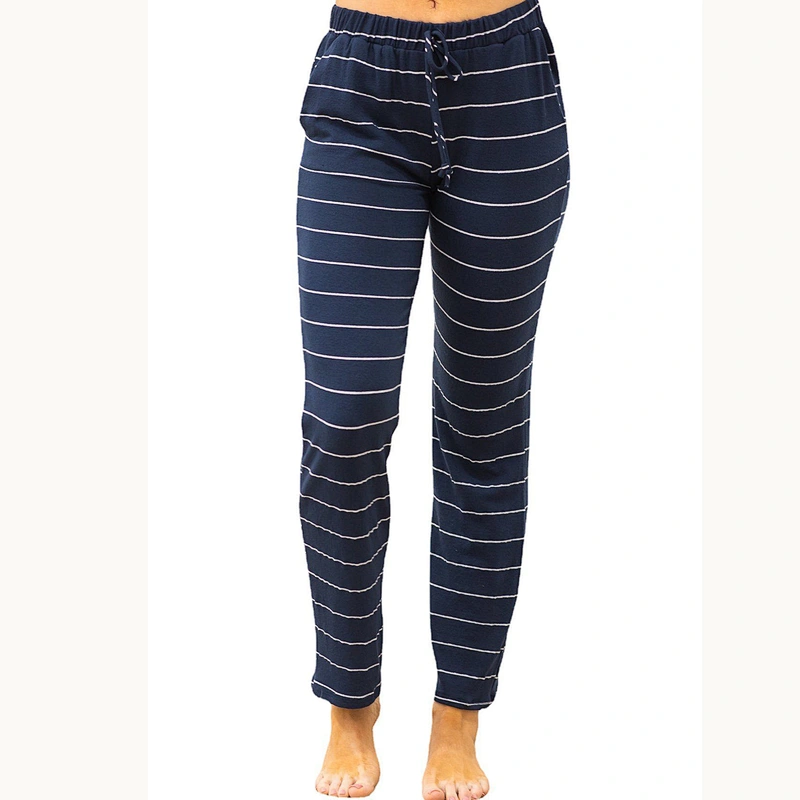 New Arrival High Quality Sweat Pants Comfortable Joggers Women Track Pants Lounge Long Pants Striped Slacks