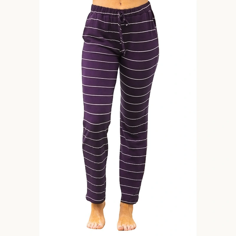 New Arrival High Quality Sweat Pants Comfortable Joggers Women Track Pants Lounge Long Pants Striped Slacks