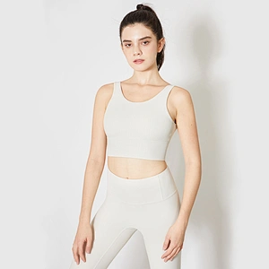 Lily Fashion Manufactory Wholesale lastest Women push up cons breathable yoga tank top pros impact sports bra